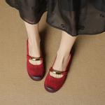 Handcrafted Leather Women's Shoes: Luxurious Elegance & Craftsmanship(EcqiH-8060)