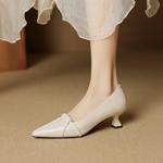 Luxury Handcrafted Leather Women's Shoes: Exquisite Craftsmanship & Timeless Elegance(EcqiH-8075)