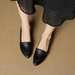 Handcrafted Luxury Leather Woman's Shoes(EcqiH-8078)