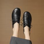 Exquisite Handmade Leather Women's Shoes: Elegance in Every Detail(EcqiH-8068)