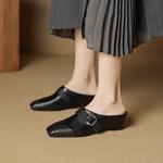 Handcrafted Luxury Leather Women's Shoes: Elegance Meets Quality(EcqiH-8065)