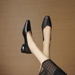 Handcrafted Genuine Leather Women's Shoes: Luxury, Elegance, and Craftsmanship(EcqiHC-8085)