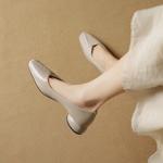 Handcrafted Genuine Leather Women's Shoes: Luxury, Elegance, and Craftsmanship(EcqiHC-8085)
