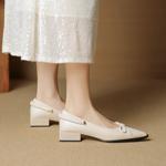 Luxurious Handcrafted Leather Women's Shoes: Exquisite Craftsmanship & Elegance(EcqiHL-8070)