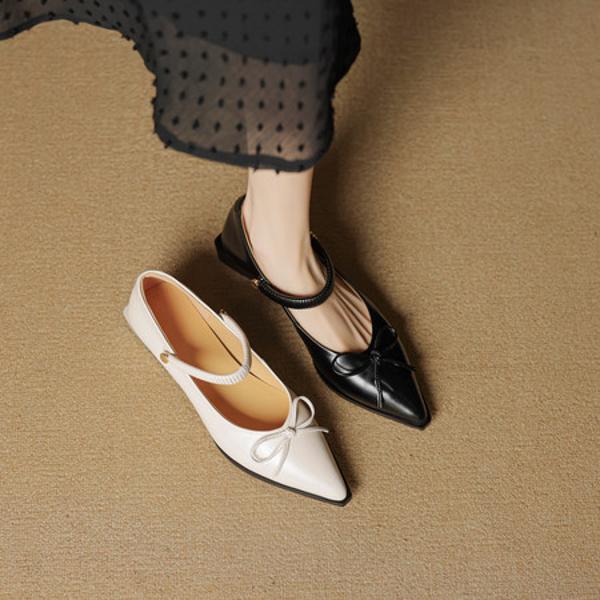 Luxurious Handcrafted Leather Women's Shoes: Exquisite Craftsmanship & Elegance(EcqiHL-8070)