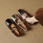 Handcrafted Luxury Leather Women's Shoes: Exquisite Craftsmanship and Elegance(EcqiHC-8082)