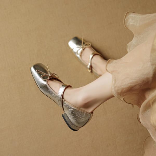 Handcrafted Luxury Leather Women's Shoes: Exquisite Craftsmanship and Elegance(EcqiHC-8082)