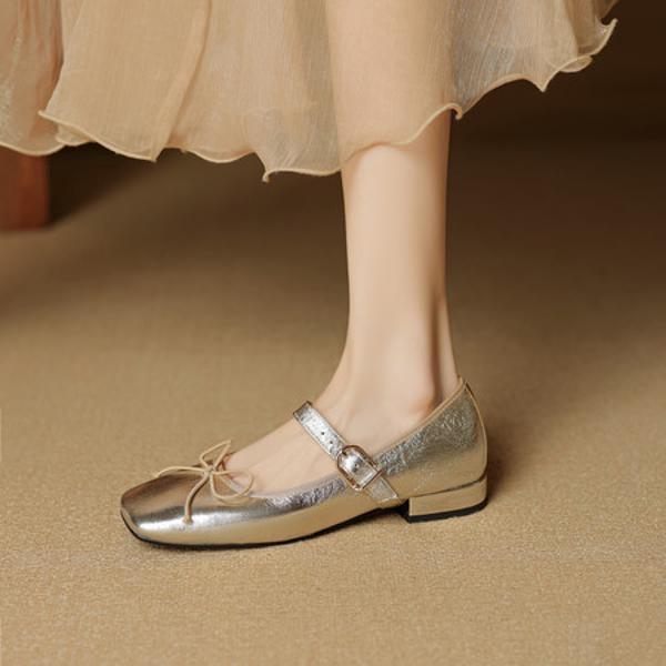 Handcrafted Luxury Leather Women's Shoes: Exquisite Craftsmanship and Elegance(EcqiHC-8082)