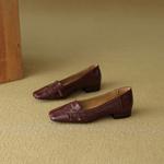 Elegant Handcrafted Genuine Leather Women's Shoes of Luxurious Quality(EcqiHC-8088)