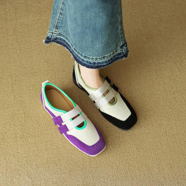 Luxurious Handcrafted Leather Women's Shoes(EcqiHC-8139)