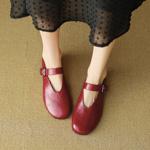 Handcrafted Leather Women's Shoes: Elegance in Luxury Quality Craftsmanship(EcqiHL-8128)