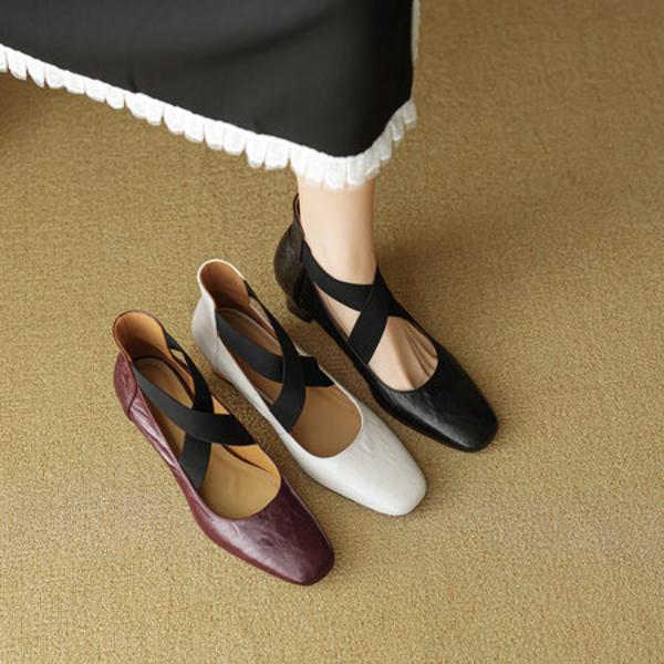 Handcrafted Luxury Leather Women’s Shoes: Exquisite Craftsmanship & Elegant Design(EcqiHC-8122)