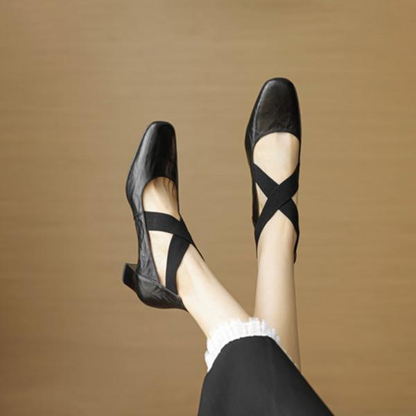 Handcrafted Luxury Leather Women’s Shoes: Exquisite Craftsmanship & Elegant Design(EcqiHC-8122)