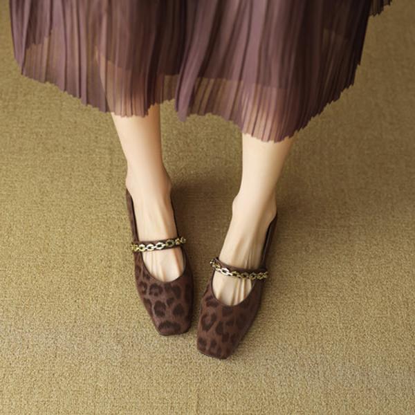 Exquisite Handcrafted Leather Women's Shoes: Luxury & Elegance(EcqiHL-8118)