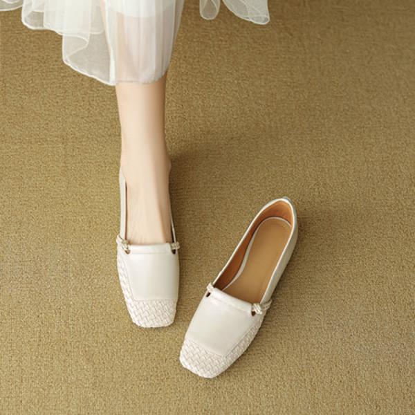 Luxury Handmade Leather Women's Shoes - Exquisite Craftsmanship & Quality(EcqiHC-8132)