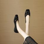 Handcrafted Genuine Leather Women’s Shoes: Luxury Elegance(EcqiHL-8108)