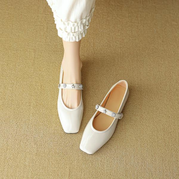 Elegant Handcrafted Leather Women's Shoes: Luxury & Artisan Quality(EcqiHL-8126)