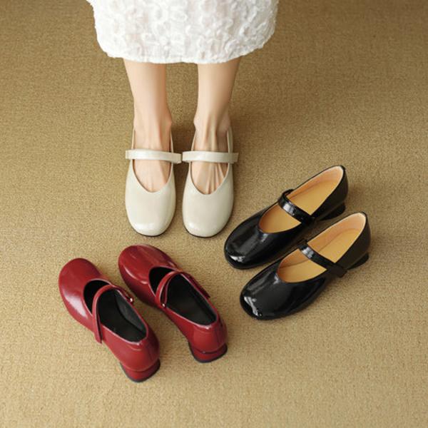 Handcrafted Luxury Leather Women’s Shoes: Elegant Craftsmanship & Quality(EcqiHL-8109)