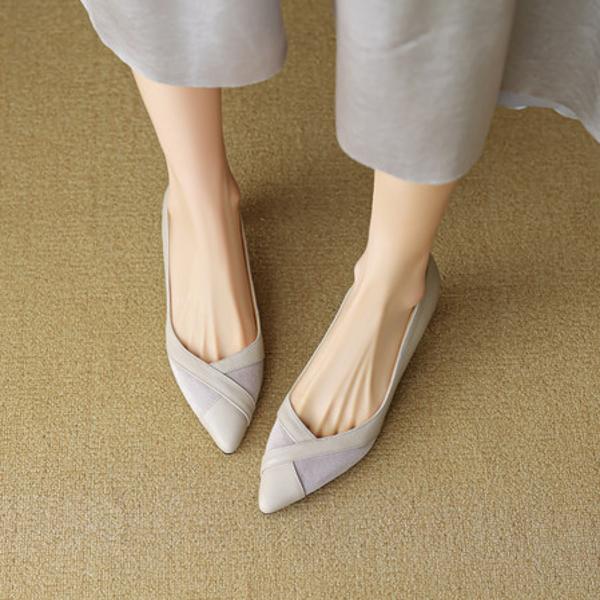 Handcrafted Luxury Leather Women’s Shoes - Elegant Quality(EcqiH-8113)