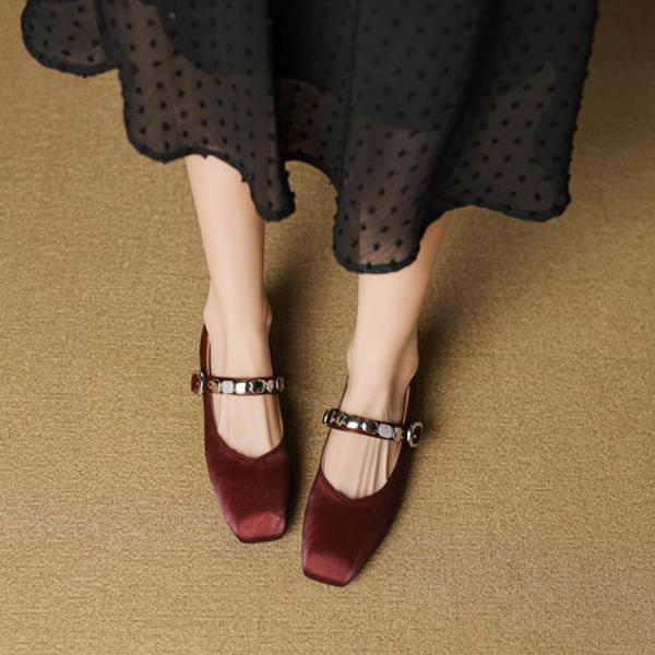 Handcrafted Premium Leather Women's Shoes - Elegant Luxury Design(EcqiH-8198)