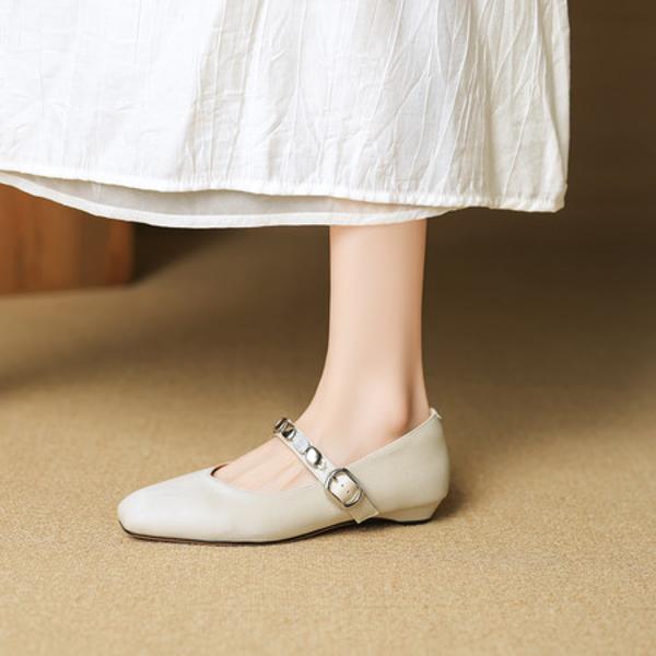 Handcrafted Premium Leather Women's Shoes - Elegant Luxury Design(EcqiH-8198)