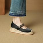 Exquisite Handmade Leather Women's Shoes: Luxury, Craftsmanship, Elegance(EcqiH-8182)