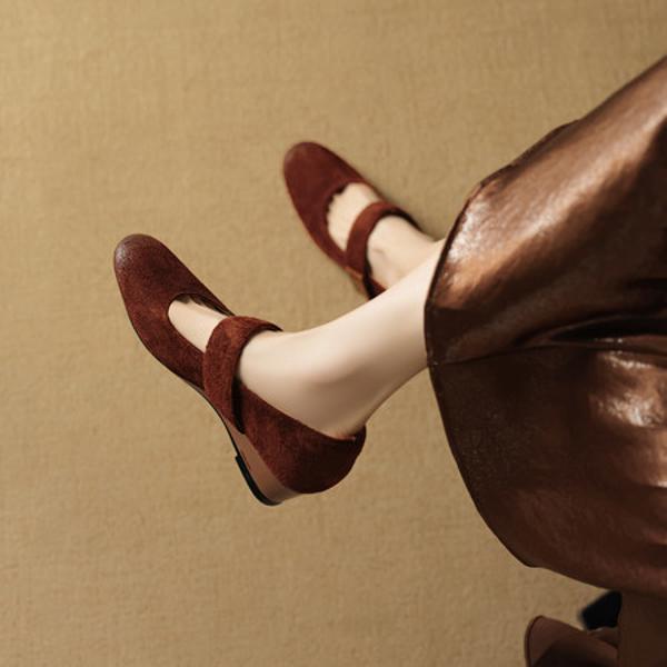 Handcrafted Luxury Genuine Leather Women's Shoes: Elegance Redefined(EcqiH-8172)