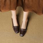 Exquisite Handcrafted Leather Women's Shoes: Luxury, Quality, and Elegance(EcqiH-8200)