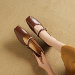 Exquisite Handcrafted Leather Women's Shoes: Luxury Elegance(EcqiHL-8201)
