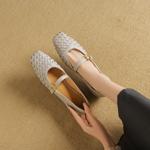 Handcrafted Genuine Leather Women's Shoes - Luxury, Quality & Elegance(EcqiH-8199)