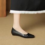 Elevate Your Style: Luxurious Handcrafted Genuine Leather Women's Shoes(EcqiH-8186)