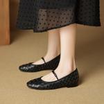 Handcrafted Leather Women's Shoes: A Touch of Luxury and Elegance(EcqiHC-8190)