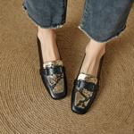 Elegant Handcrafted Genuine Leather Women’s Shoes - Luxurious Craftsmanship(EcqiH-8208)