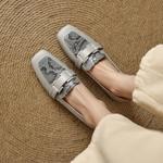 Elegant Handcrafted Genuine Leather Women’s Shoes - Luxurious Craftsmanship(EcqiH-8208)