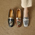 Elegant Handcrafted Genuine Leather Women’s Shoes - Luxurious Craftsmanship(EcqiH-8208)