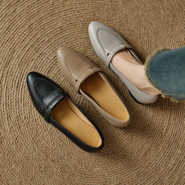 Exquisite Handmade Leather Women's Shoes: Luxury & Elegance(EcqiH-8212)