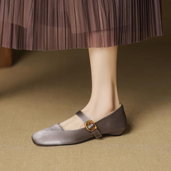 Elegant Handcrafted Genuine Leather Women's Shoes(EcqiH-8219)