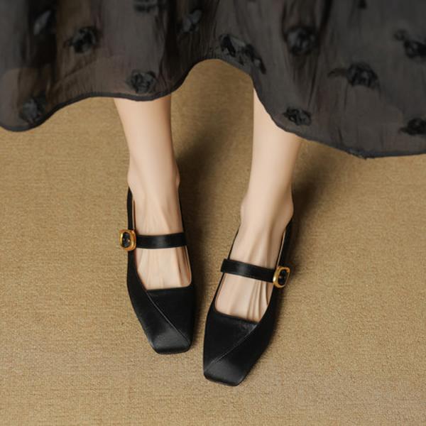 Elegant Handcrafted Genuine Leather Women's Shoes(EcqiH-8219)