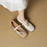 Handcrafted Genuine Leather Women's Shoes: Luxurious Elegance(EcqiHC-8220)