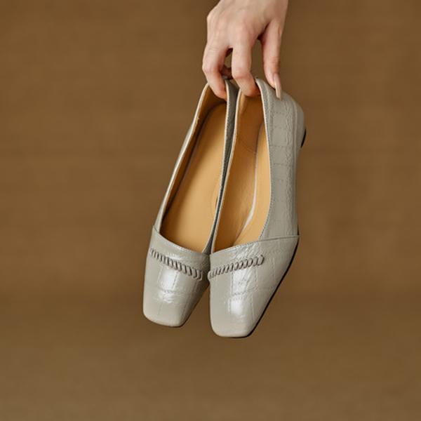 Exquisite Handcrafted Leather Shoes for Elegant Women(EcqiH-8209)