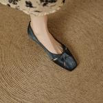 Elegant Luxury Handcrafted Leather Women's Shoes with Exquisite Craftsmanship(EcqiH-8216)