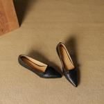 Elegance in Every Stitch: Handcrafted Luxury Leather Women's Shoes(EcqiH-8206)