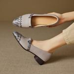 Handcrafted Genuine Leather Women’s Shoes: Elegance Redefined(EcqiH-8250)