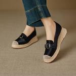 Luxurious Handcrafted Leather Women's Shoes: Exquisite Craftsmanship & Elegance(EcqiH-8235)