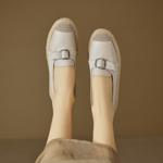 Luxurious Handcrafted Leather Women's Shoes: Exquisite Craftsmanship & Elegance(EcqiH-8235)