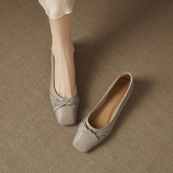 Handcrafted Luxury Leather Women's Shoes for Elegance(EcqiH-8256)