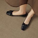 Handcrafted Genuine Leather Women's Shoes: Luxury, Elegance, and Artistry.(EcqiH-8258)