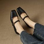 Handcrafted Luxury Leather Women's Shoes for Elegance(EcqiH-8262)