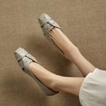 Elegant Handcrafted Leather Women's Shoes of Luxury(EcqiH-8260)