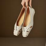 Elegant Handcrafted Leather Women's Shoes of Luxury(EcqiH-8260)